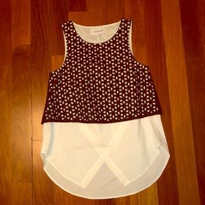 Derek lam 10 Crosby sleeveless shirt